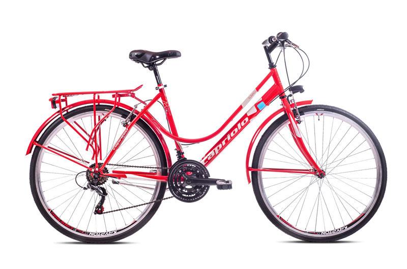 Capriolo Ženski bicikl 28"/17" Sunrise Lady, Crveni