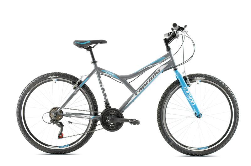 Capriolo Muški bicikl 26"/19" Diavolo 600, Sivo-Svijetloplavi