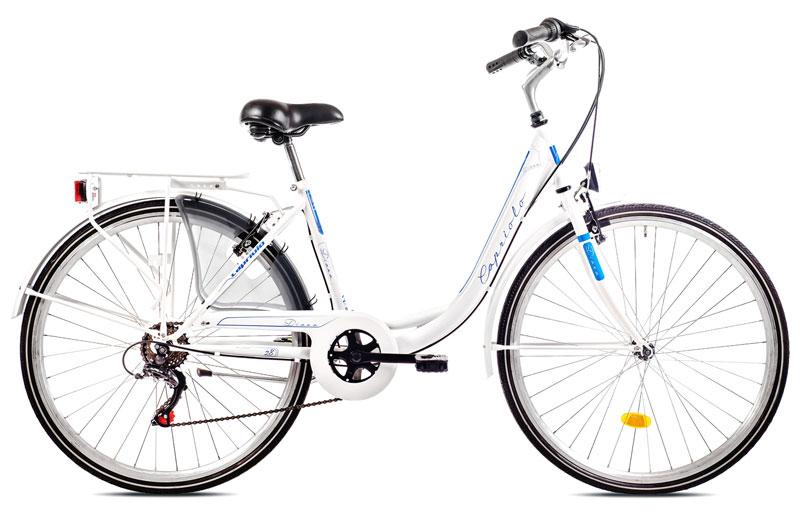 Capriolo Ženski bicikl 28"/18" Diana City, Bijeli
