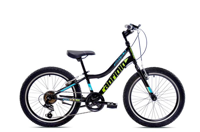 Capriolo Bicikl za dječake 20"/11" Diavolo 200, Crno-Svijetloplavi