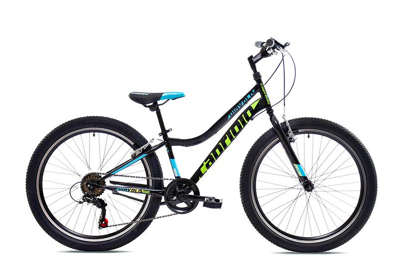 Capriolo Bicikl za dječake 24"/13" Diavolo 400, Svijetloplavo-Svijetlozeleni
