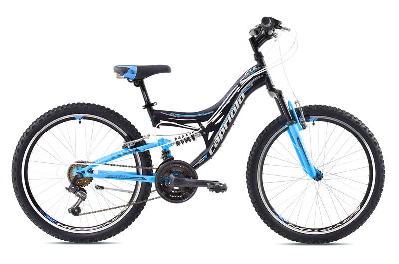 Capriolo Bicikl za dječake 24" CTX 240, Crno-Plavi