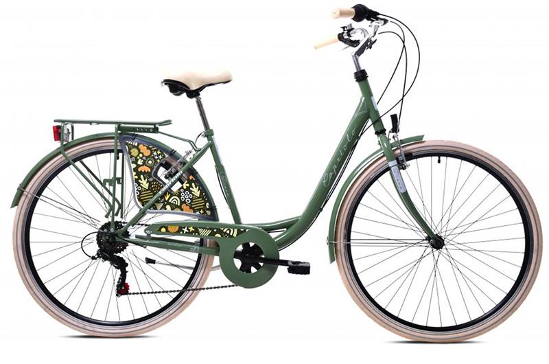 Capriolo Ženski bicikl 28"/18" Diana City, Maslina-Krem