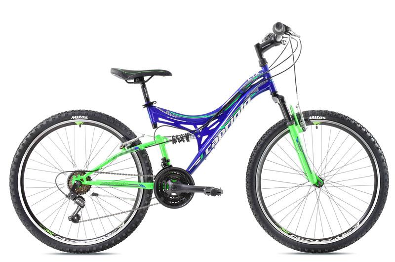 Capriolo Bicikl za dječake 26"/18" CTX 260, Tamnoplavo-Svijetlozeleni