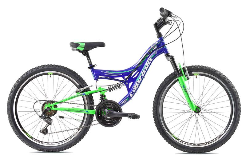 Capriolo Bicikl za dječake 24" CTX 240, Tamnoplavo-Svijetlozeleni