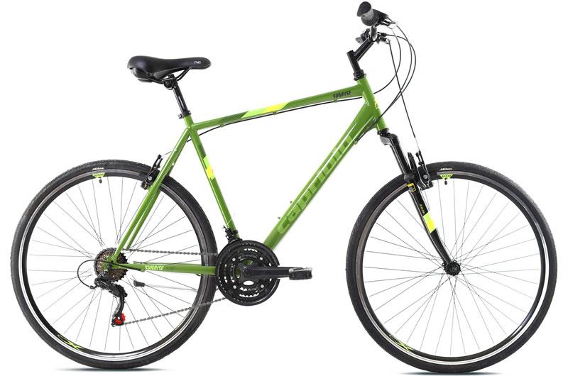 Capriolo Muški bicikl 28"/22" Sunrase Man Treking, Svijetlozeleni