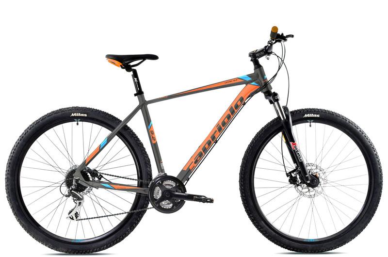 Capriolo Muški bicikl 29"/19" LC 9.2 MDS, Sivo-Narandžasti
