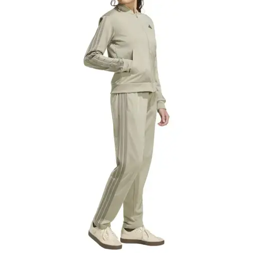 Adidas ženska trenerka W Ess 3S Ts Woca, zelena