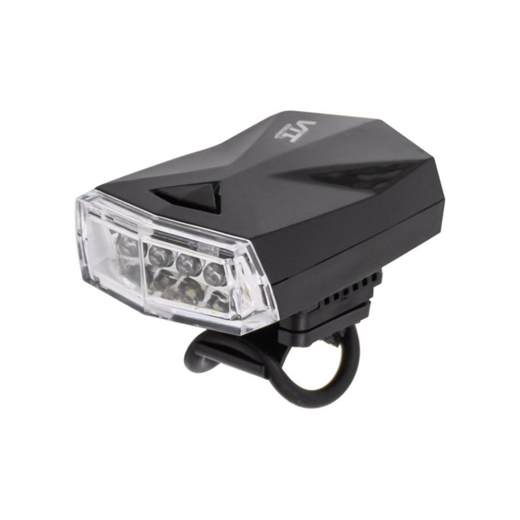Vit Comp Prednje svjetlo za biciklo sa 4 led diode, Crno