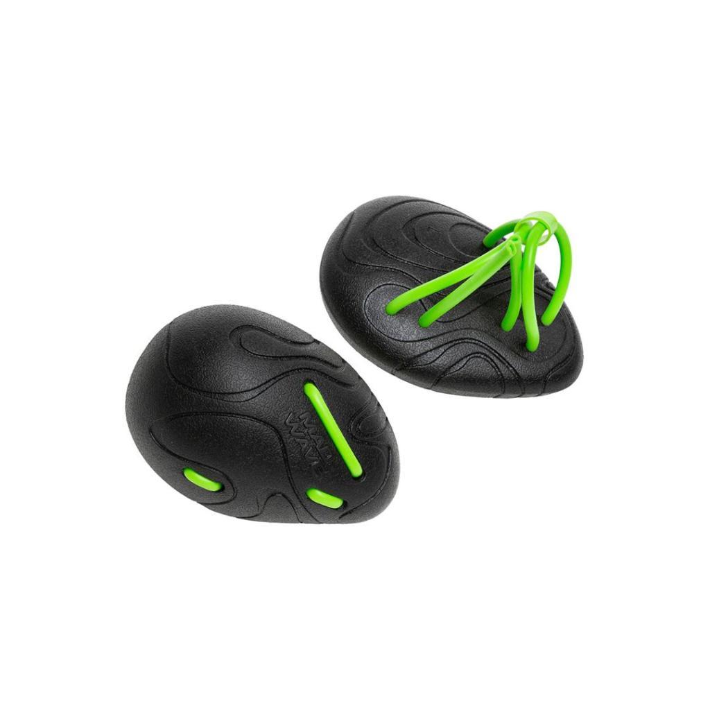 Mad Wave Lopatice za plivanje Egg trainer, Crno-zelene
