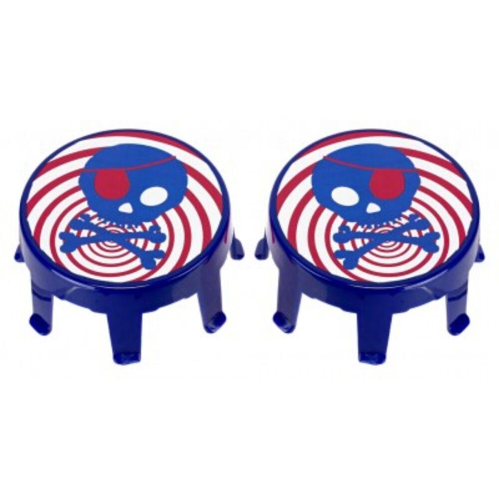 Micro Ratkapne za romobil Pirati Whizzers, Teget-crvene