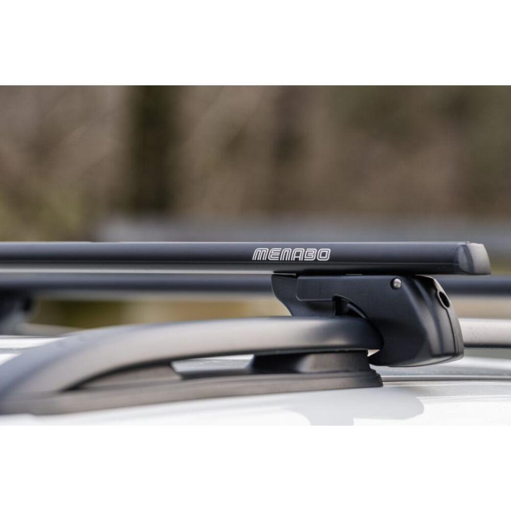 Menabo Krovne šipke Sherman XL, Crne