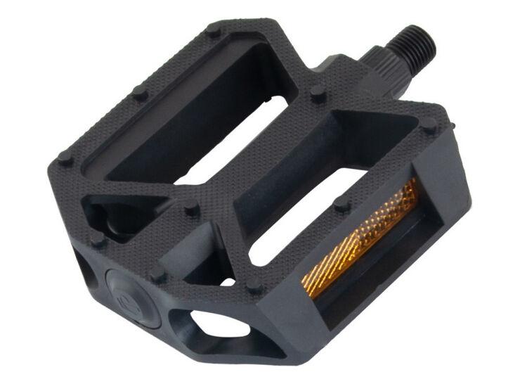 Wellgo Pedale, PVC, BMX, 1/2 osovina, 108 x 104, TW, Crne