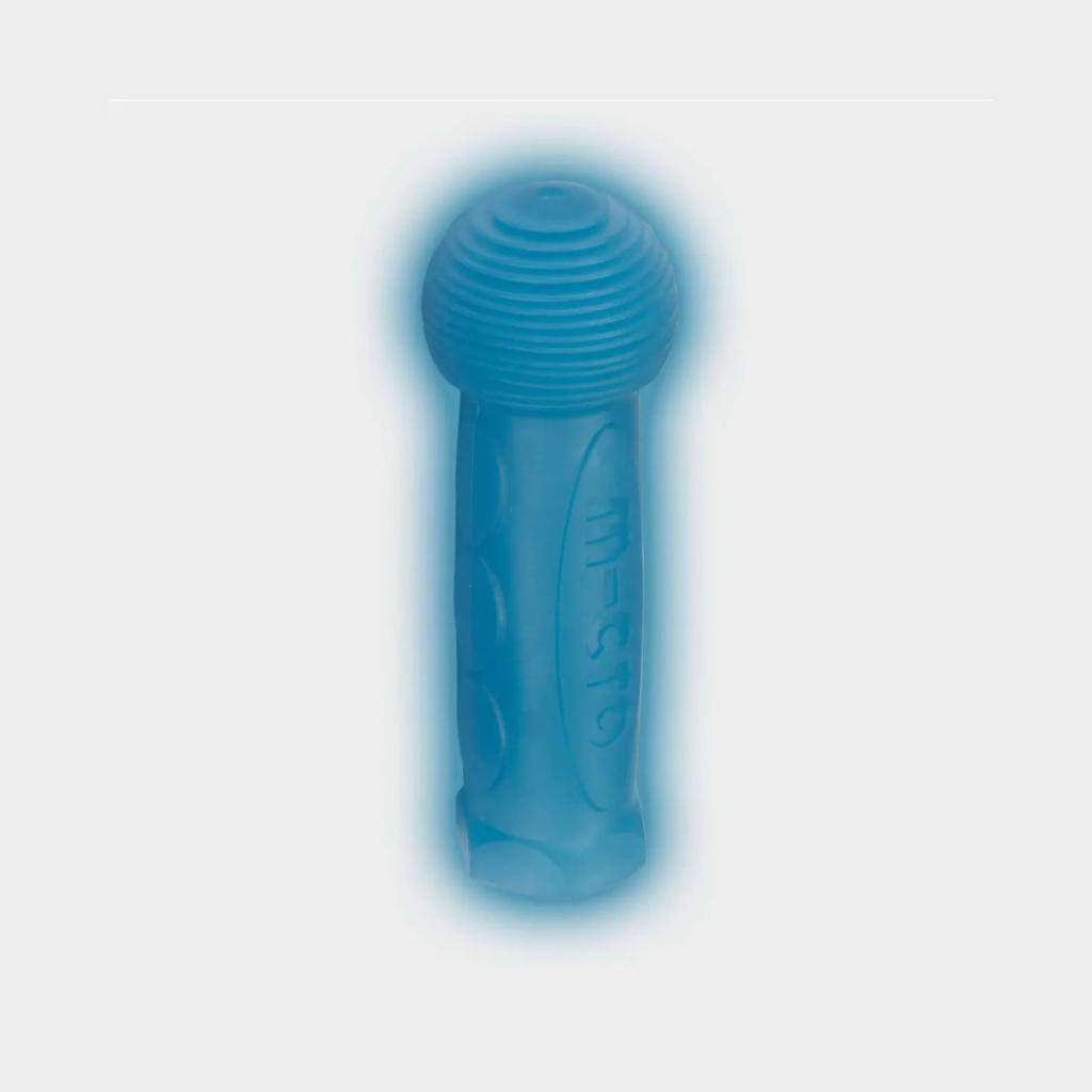 Micro Gumene ručke za romobil Maxi Glow Crystal, Plave