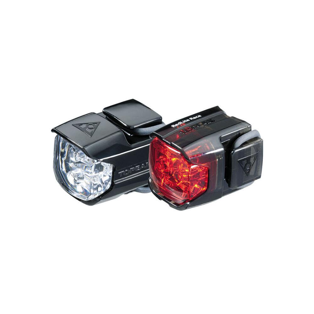 Topeak Svjetla za biciklo Combo Race, Crna