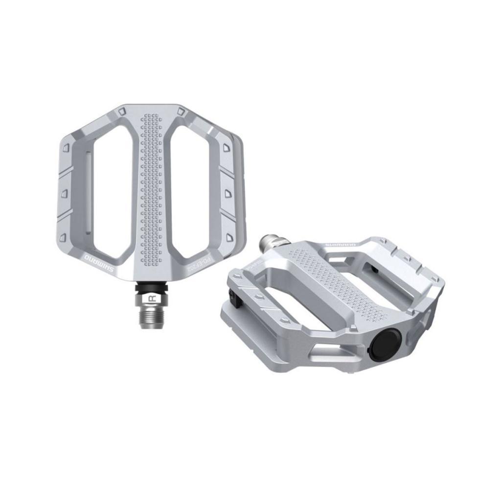 Shimano Pedale PD-EF202, Reflektivne, Srebrene