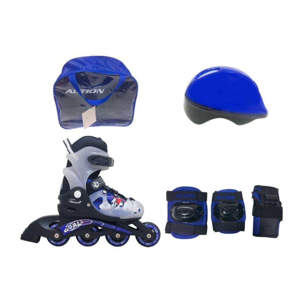Venera Roler set PW-116a Goal abec5 s30-33, PVC, Plavi