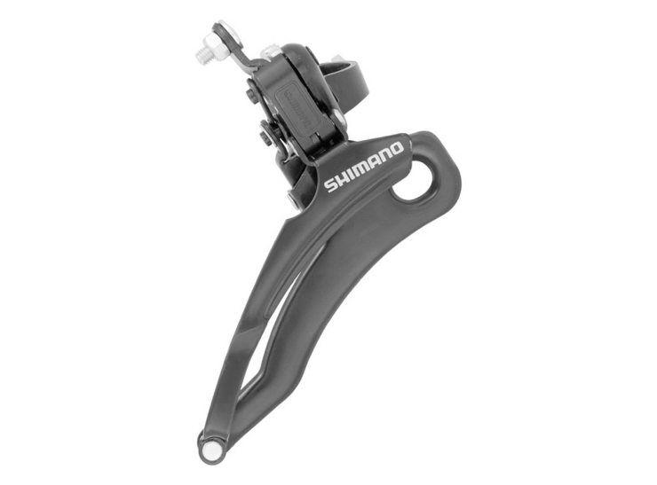 Shimano Prednji mjenjač Down pull AFDTZ510DSDS6, 28.6mm 66-69, DEG 48T, Crni