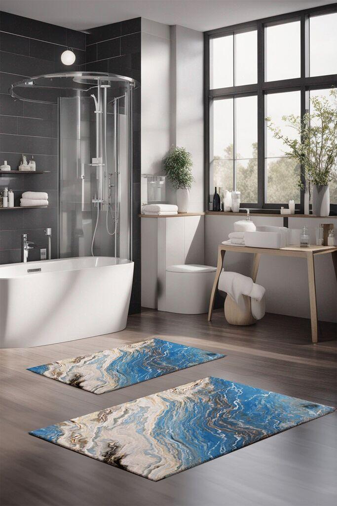 L'essentiel Maison set prostirka za kupatilo CT-5020, šarena