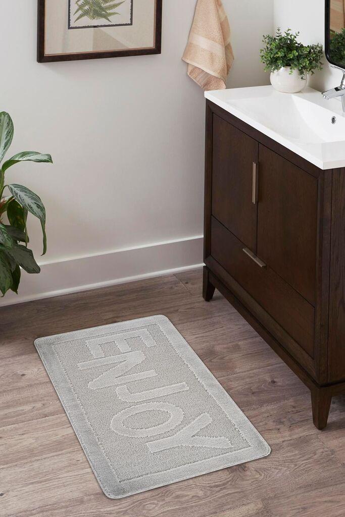 L'essentiel Maison Podloga za kupatilo Enjoy, 60x100cm, Siva