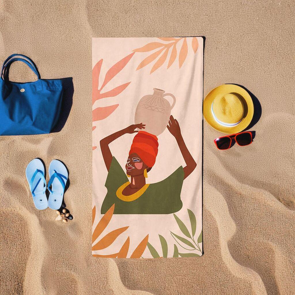 L'essentiel Maison Ručnik za plažu Baskili v5, 75x150 cm, šareni