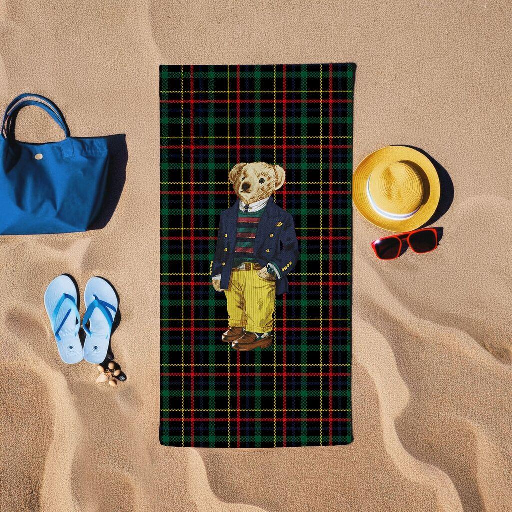 L'essentiel Maison Peškir za plažu Plišani Medvjedić, 150x150 cm, Crni