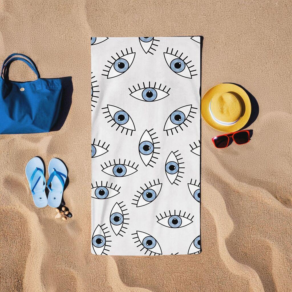 L'essentiel Maison Peškir za plažu Plave oči, 75x150 cm, Bijeli
