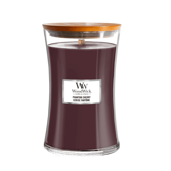 Woodwick Mirisna svijeća Classic Phantom Cherry, velika