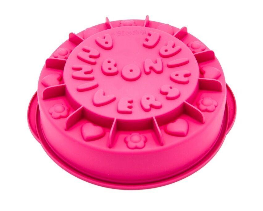 Silikonski kalup za tortu 9139986, Roze