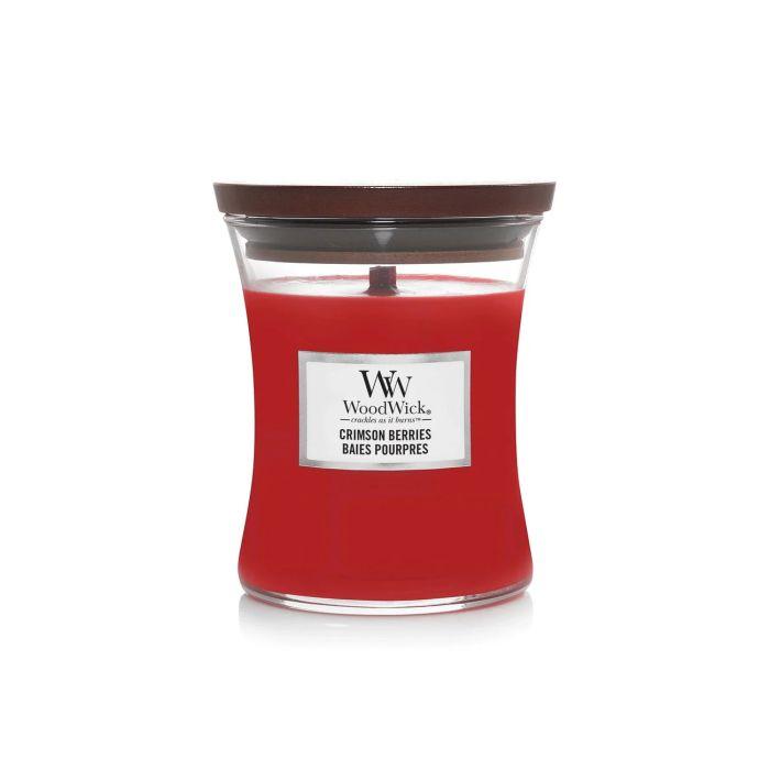 Woodwick Mirisna svijeća Classic Crimson Berries, mala
