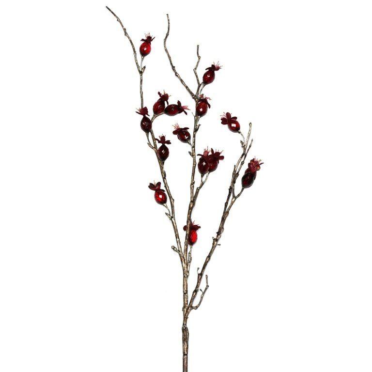 Umjetno cvijeće Kristalni šipak 7140514, 80 cm