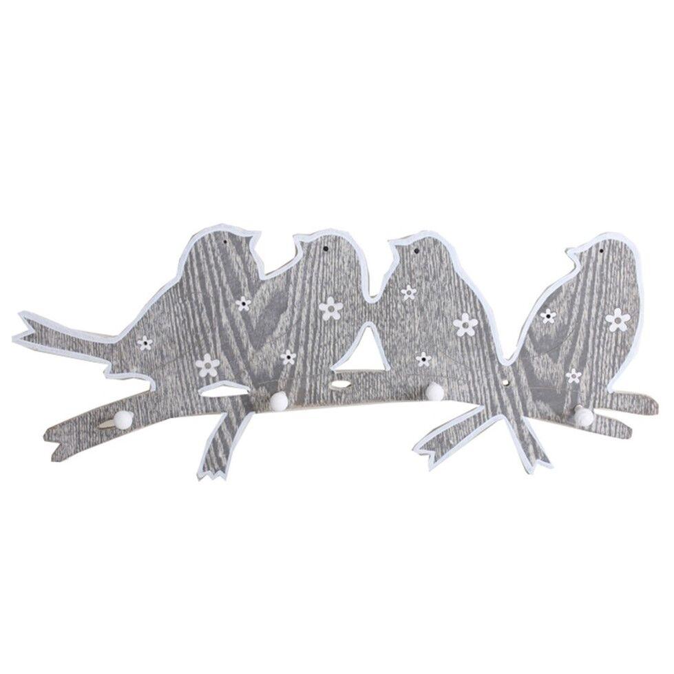 Čiviluk za ključeve Ptice, Sivo-bijeli