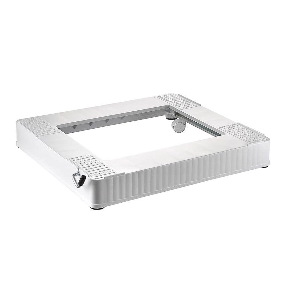 Postolje šetajuće za bijelu tehniku 8981167, Bijelo