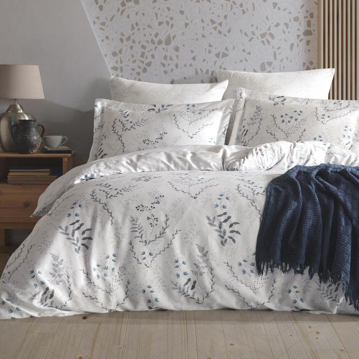 GH Textil San Tic LTD Navlaka za jorgan, Limasso Aqua, pamučna, plave boje