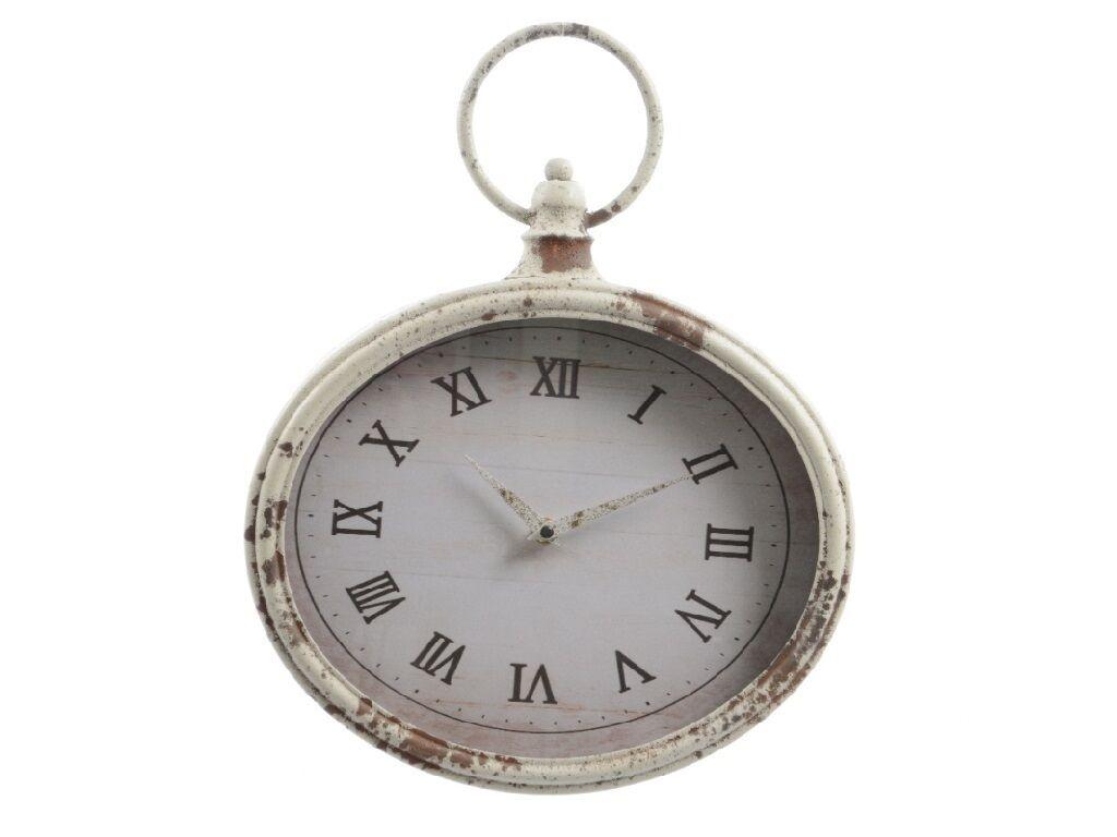 Sat zidni Antique 7140166, Metalni, Bež