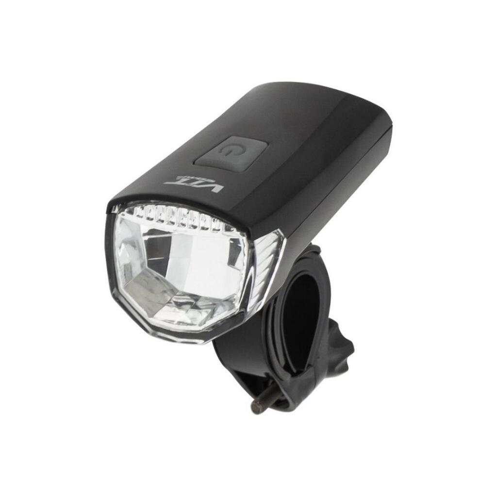 Vitcomp Lampa prednja 3W LED USB JY-7017-2 2022, Crna