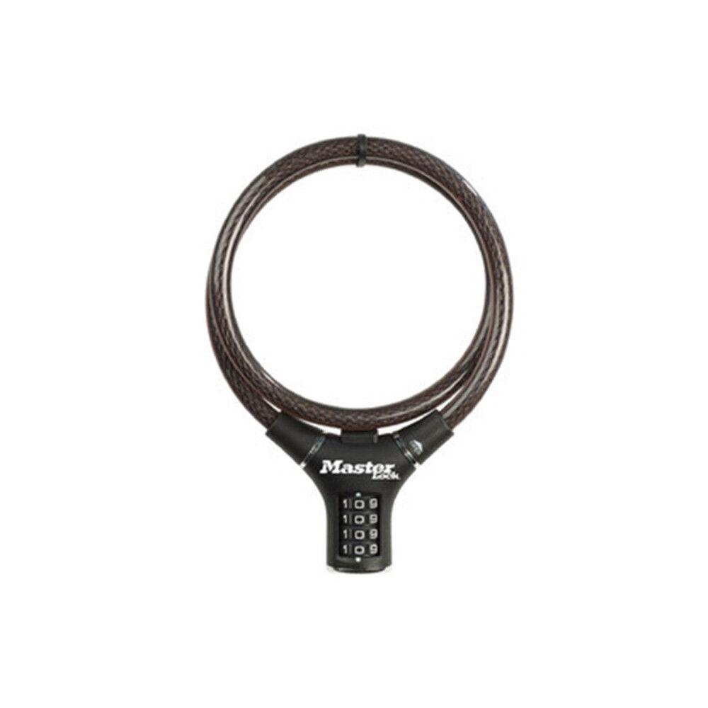 Master Lock Sajla za zaključavanje bicikla 8229, 0.9m x 12mm, Siva