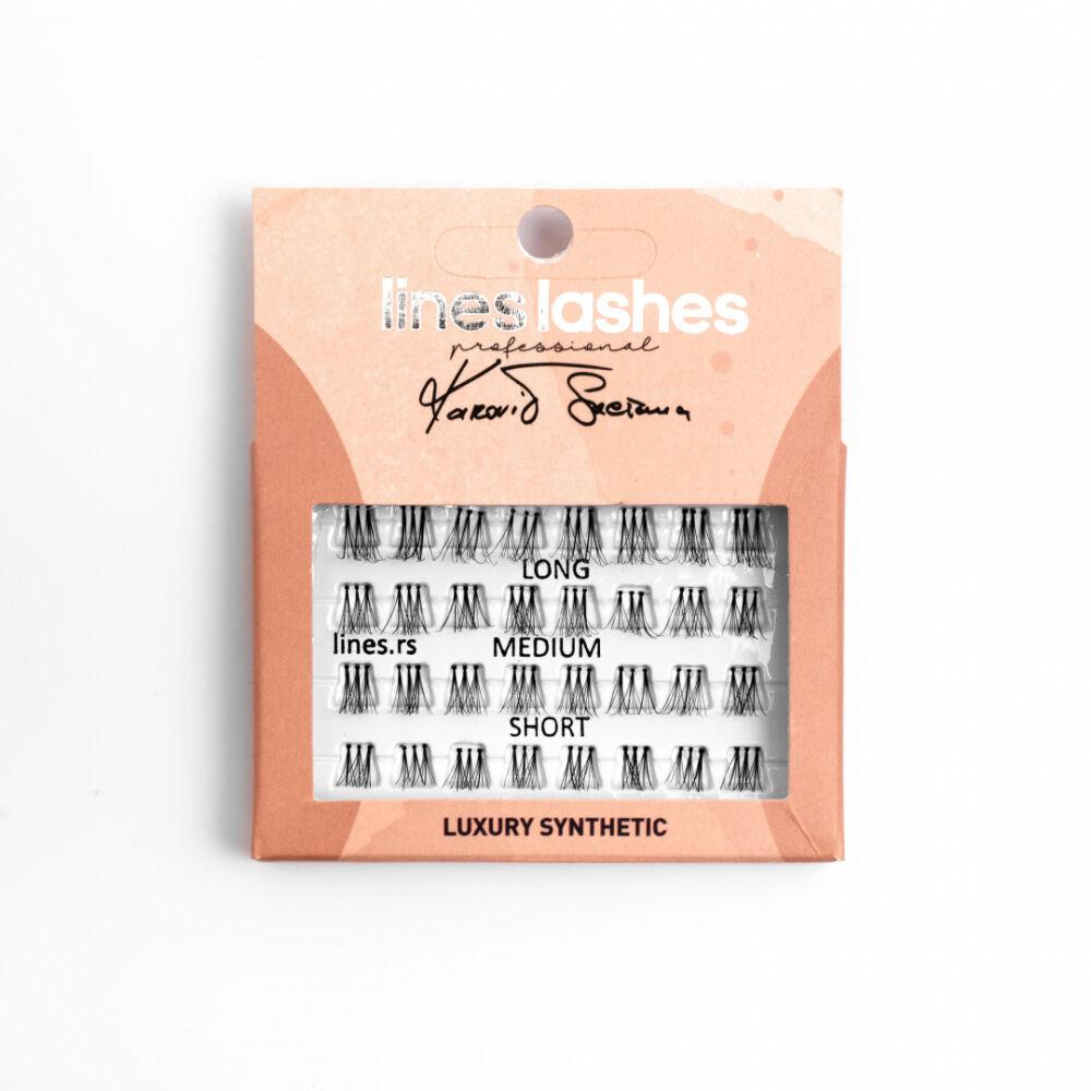 Lines Individualne trepavice Trio mix Snežana Karović