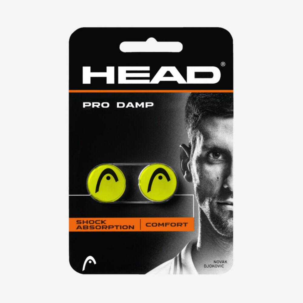 Head Vibrostop za teniski reket Pro Damp, Žuti