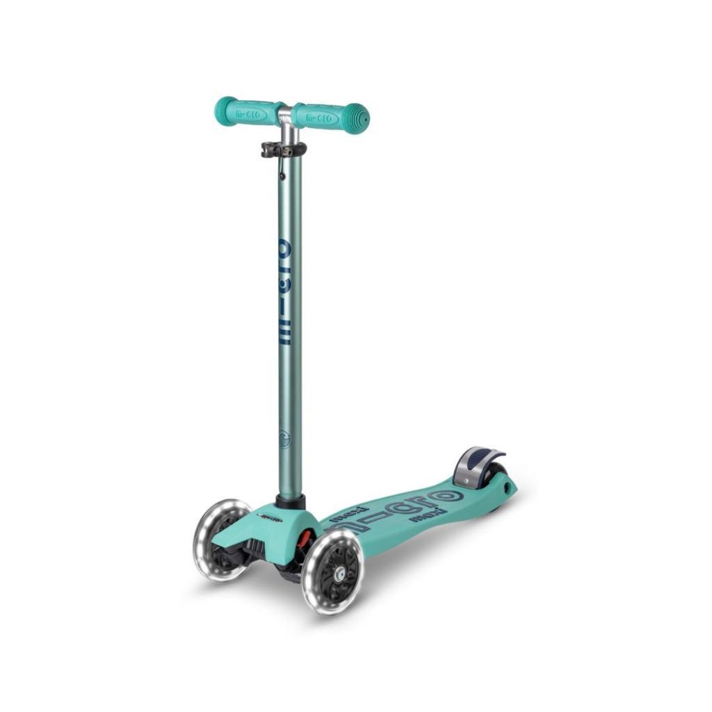 Maxi Trotinet Micro Deluxe, LED, ECO, Menta