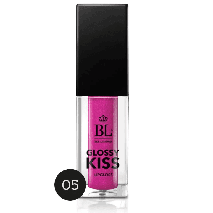 Bel London sjajilo za usne Glossy Kiss 05 Fuchsia sjajilo