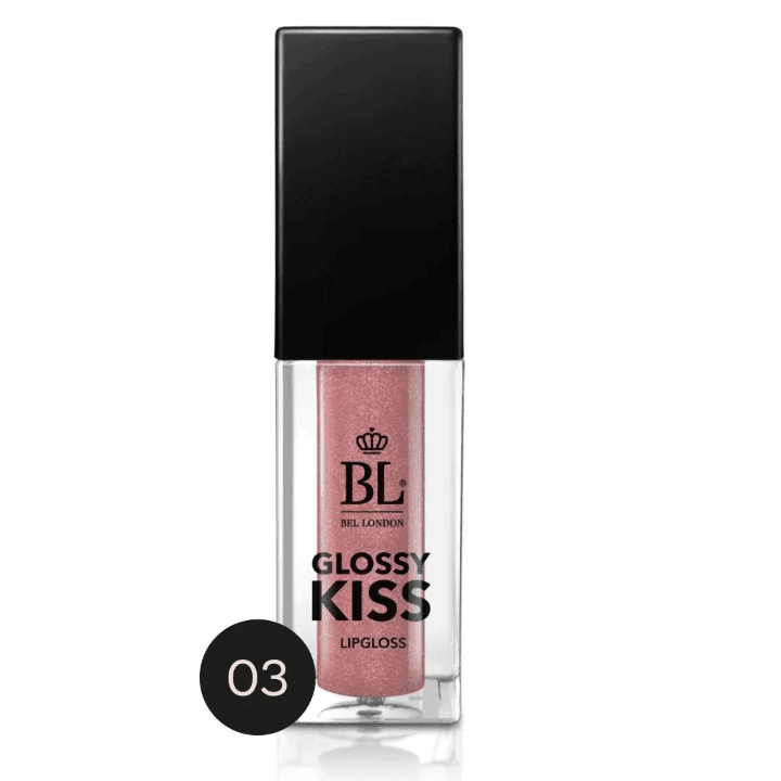 Bel London sjajilo za usne Glossy Kiss 03 Rose Gloss
