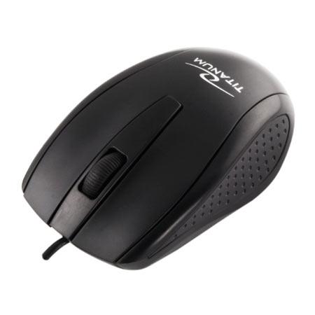 TITANUM Miš 3D Marlin, Crni