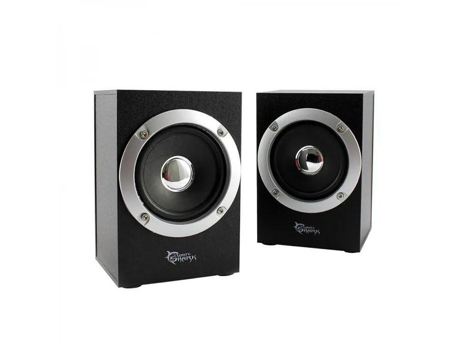 WHITE SHARK Zvučnici Rhythmus 2.0 Crni