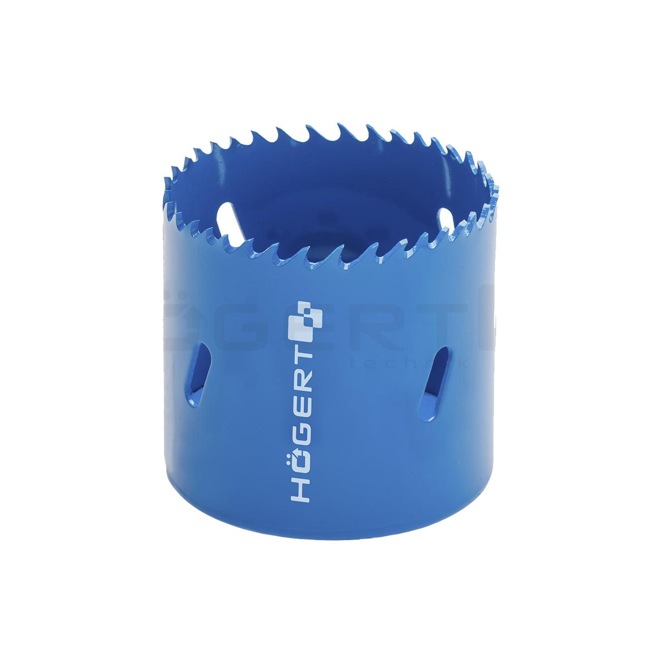 Hoegert BiM Čelična kruna M42 HT6D438 73mm, Plava