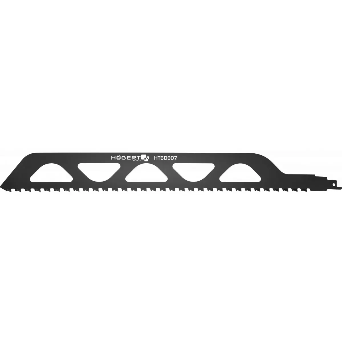 HOGERT List recipročne pile za ciglu i blokove 455 mm HT6D907, Crni