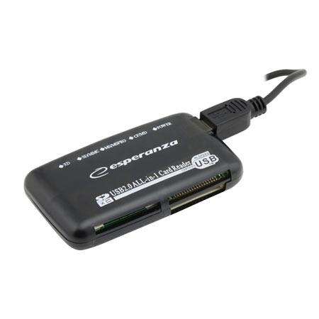 Esperanza Bluetooth Card-reader, Crni