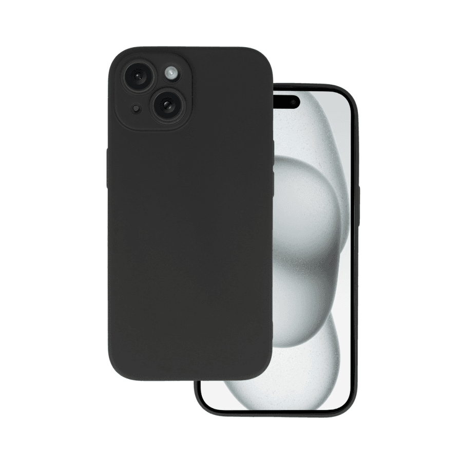 Zaštitna maska za iPhone 15 PLUS, Crna