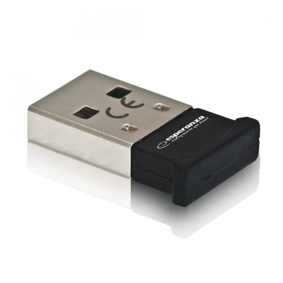 Esperanza USB Bluetooth dongle v5.0, EA160, Crni