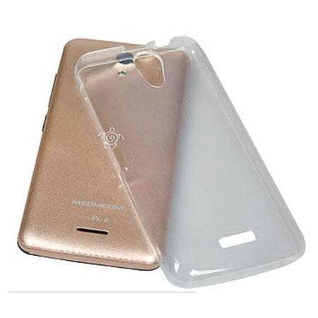 MEDIACOM M-G410SC Silikonska providna zaštitna navlaka za smartphone G410, Providna